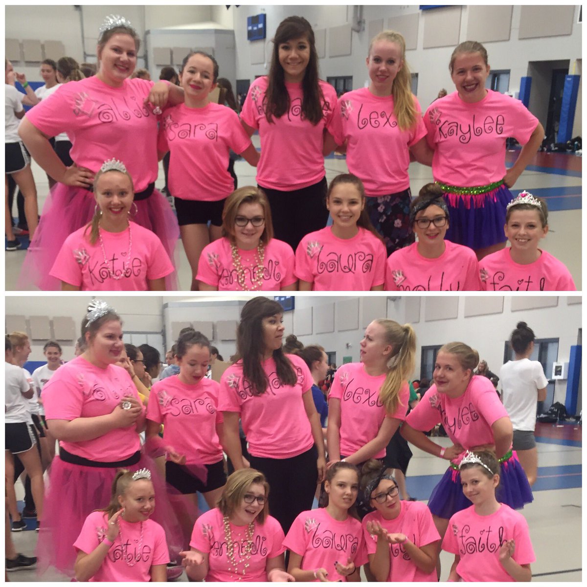 OsseoDanceTeam's tweet photo. Day 2 @ camp! "Game Day" #prettyprettyprincess #dancecampyeah #odtprobs @jfkdance https://t.co/lDhTVD4mfg