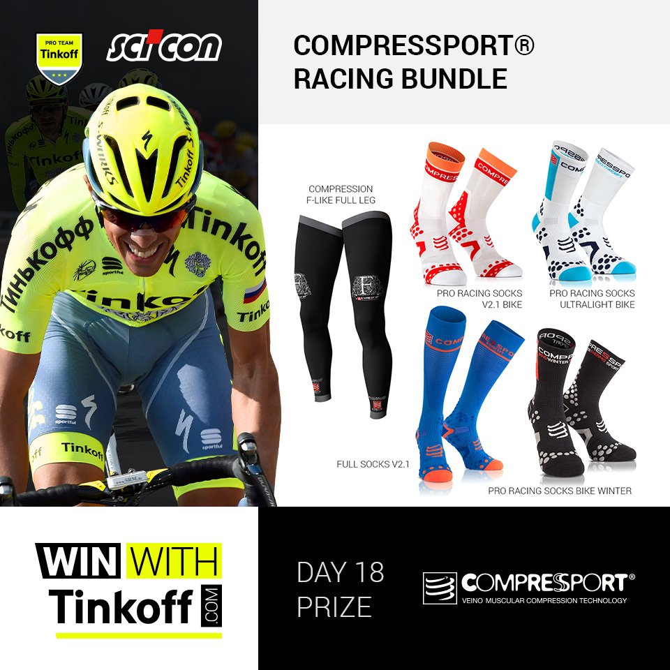 sciconsports's tweet photo. Rest day at #LeTour = @compressport. Win a bundle today → https://t.co/A76ywM14Mm #WinWithTinkoff https://t.co/taGd0g0JQQ