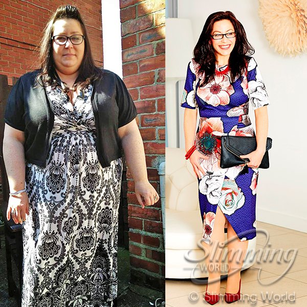 SlimmingWorld's tweet photo. When Amanda was unhappy w/ this photo of her &amp; @garybarlow she took control &amp; lost 10.5st! #TransformationTuesday https://t.co/qbdQrkN8NM