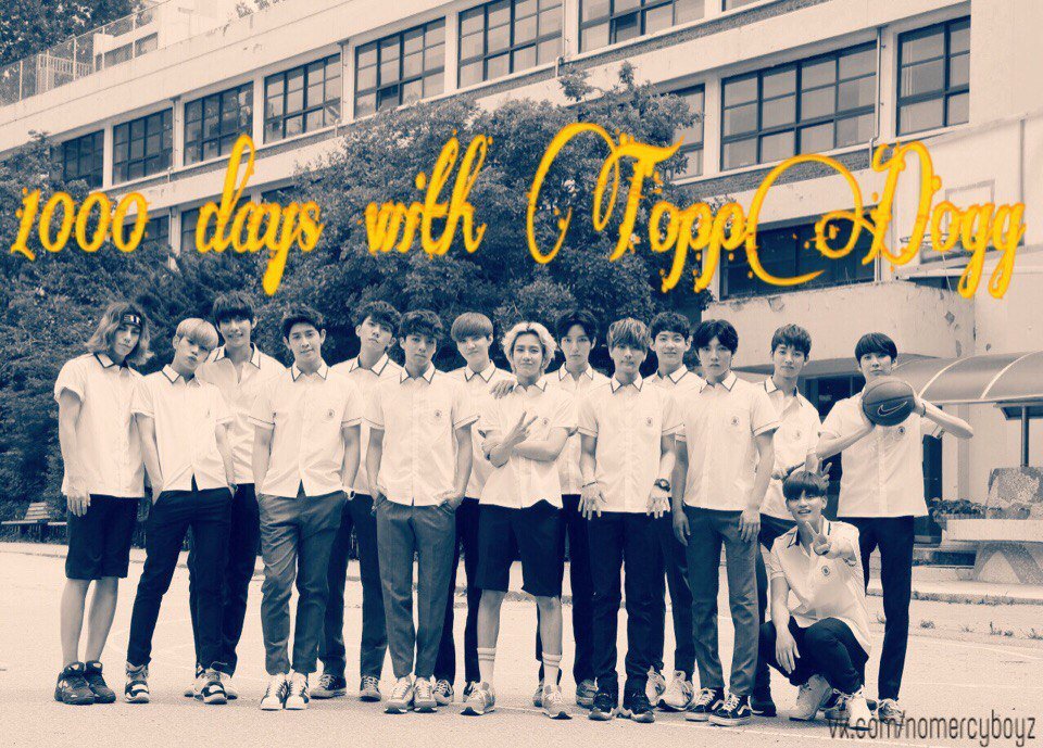 No_comments_LOL's tweet photo. Today is a special day for ToppDogg and ToppKlass - 1000 days of debut😭💝
#ToppDogg #1000DaysWithToppDogg #ToppKlass https://t.co/tZIZvSaBLS