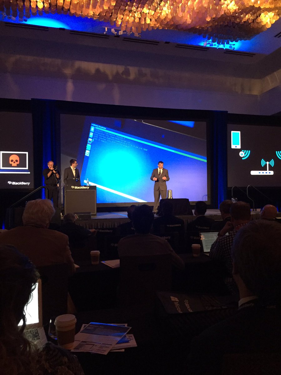 zyx2k's tweet image. I scrub up well :D RT @jordanhmckee: BlackBerry demonstrating how to hack an #IoT tea kettle #BBSecurity