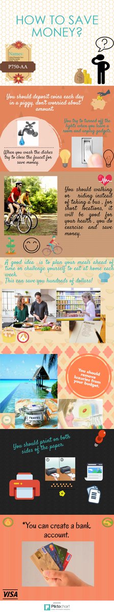 bravobravoug's tweet photo. #AA750 students from @celex_espol created an infographic with some tips for saving money #infographic #efl https://t.co/l5qoPmwoge