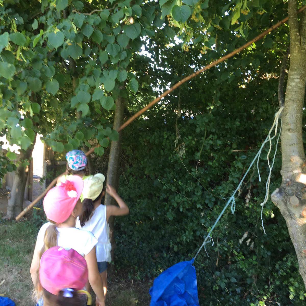 Quality dialogue, collaboration &amp; problem solving with year 4s &amp; <a href="/MrVandewalle/">Martyn Vandewalle</a> #forestschool <a href="/21Clearners/">Neil Phillipson</a>
