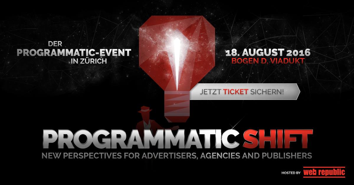 chrishanan's tweet photo. Almost sold out.... gonna be cool. 
Get your tix now &amp; share the experience!
@webrepublic #programmatic https://t.co/U4o1whdPbt