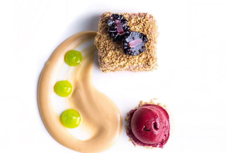 FavouriteTable's tweet photo. @TheThreeGables A refined restaurant with exposed stone walls, offering Mediterranean-inspired, modern British food. https://t.co/10263VSNsV