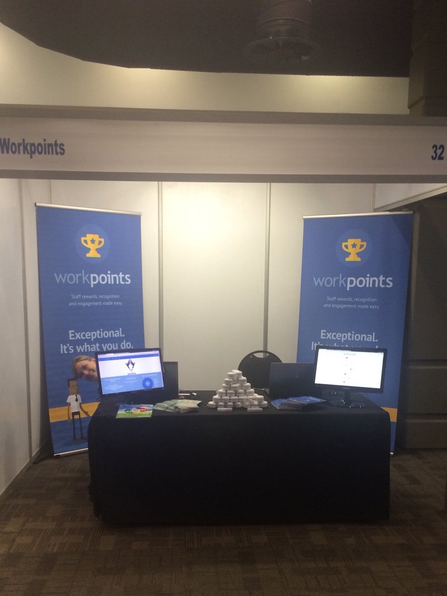 Encentivize's tweet photo. Workpoints at the 18th Annual SIOPSA Conference 2016 at CSIR International Conference Centre, Pretoria #Workpoints https://t.co/03JTC379nB