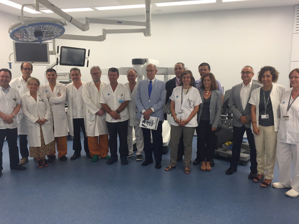 vallhebron's tweet photo. Inaugurem gràcies a Fundació Cellex nou Da Vinci Xi per ser primer centre de l'Estat amb dos quiròfans robotitzats https://t.co/sknHpLHxXc