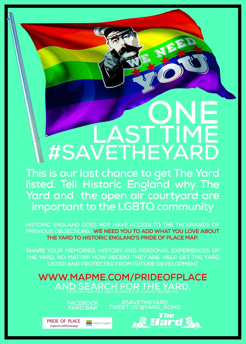 It's the #hottestdayoftheyear, why not spend it in our open air courtyard #SAVETHEYARD ow.ly/ttwi302eH9L