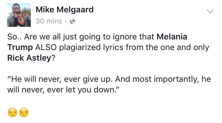 MikeMelgaard's tweet image. #FamousMelianaTrumpQuotes