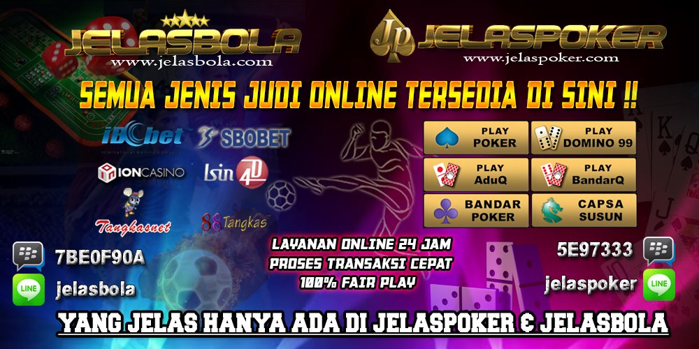 Jelaspoker.com situs agen poker online terpercaya di indonesia