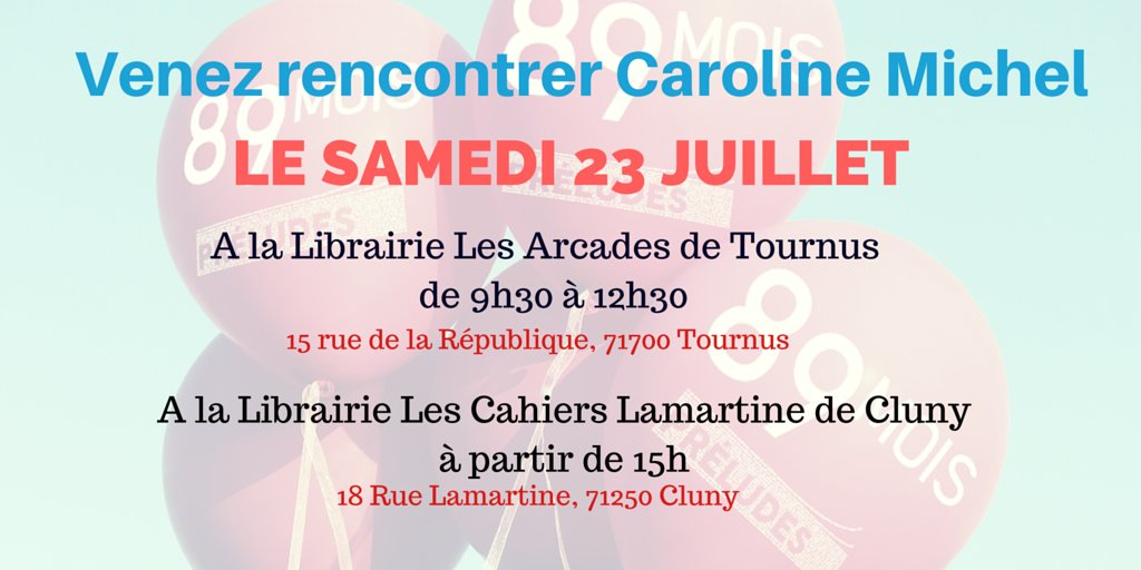 PreludesEdition's tweet photo. RDV à Tournus et Cluny samedi 23 juillet pour rencontrer @byOvary ! https://t.co/ajvo8Q4MK2 #89Mois #roman https://t.co/yVAPQppIWu