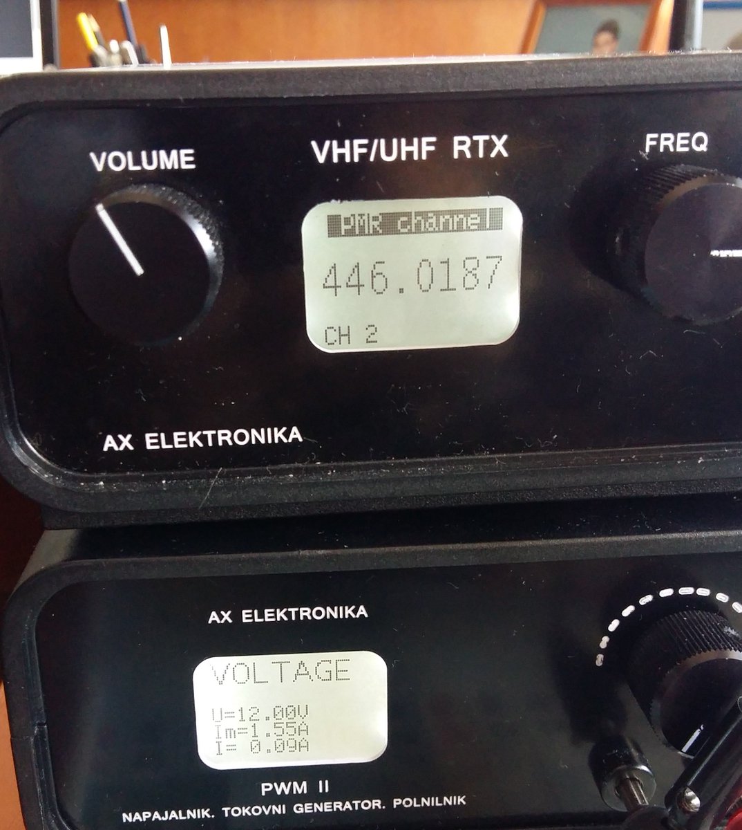 Weekend radio's been updated. DRA818 accepts nearly any freq. not only to 12.5 or 15 kHz spacings. I've added PMR