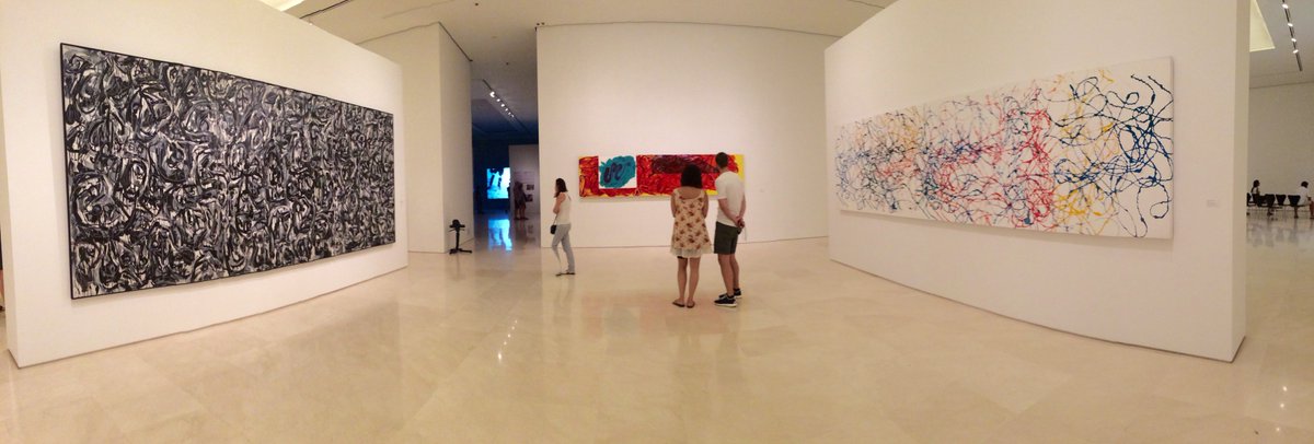 mPICASSOm's tweet photo. Artistas como Saura, Warhol o Reed toman referencias de #JacksonPollock y del #expresionismoabstracto 1/3 https://t.co/TB4DZkRgQg