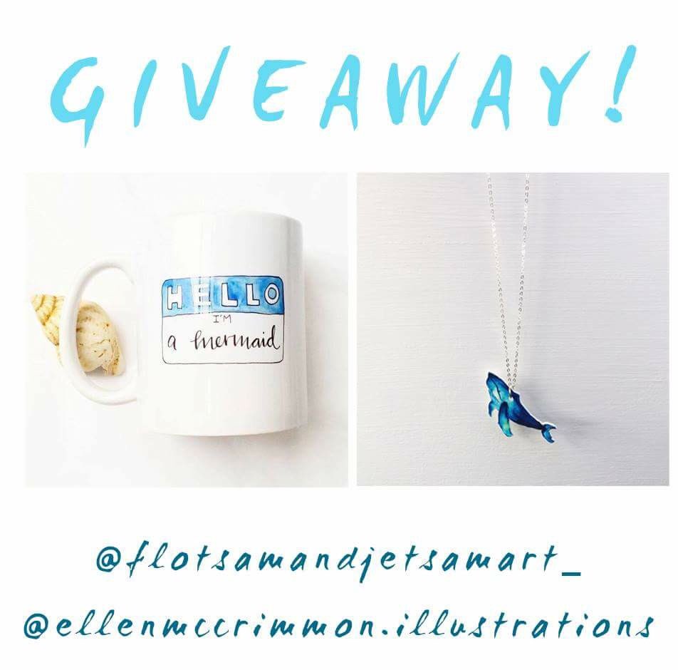 EMillustrations's tweet photo. Me &amp; @flotsandjetsart have a giveaway at the moment on Instagram! Check it out 😘😘 https://t.co/mZotxNNa32