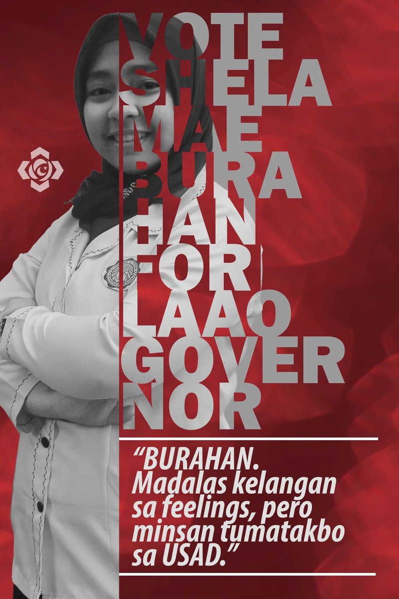 USADAdZU's tweet photo. SHELAMAE BURAHAN FOR LAAO GOVERNOR.
THERESE ABURQUEZ FOR LAAO VICE GOVERNOR.
#USAD2016 https://t.co/rLke3jKwHS