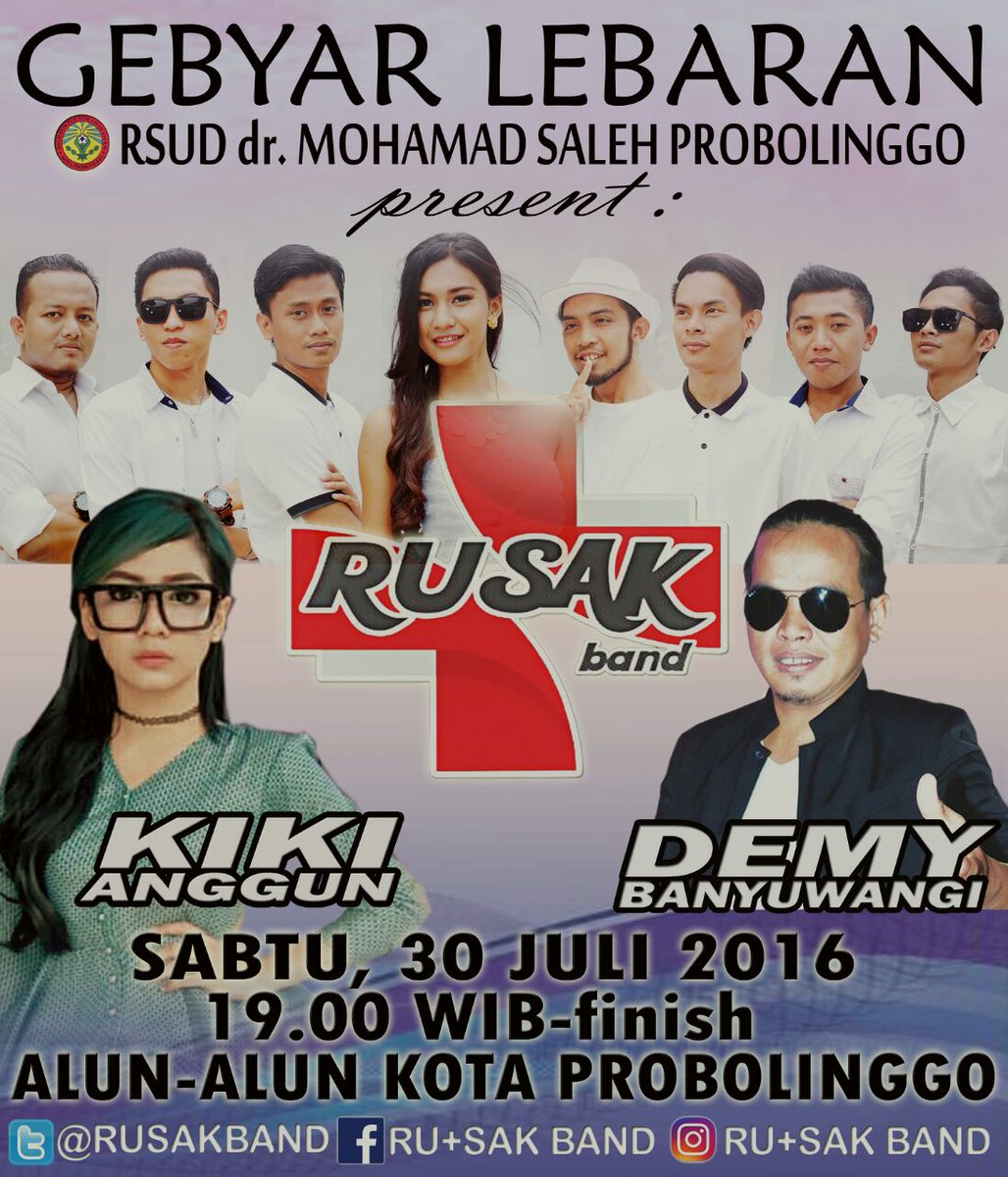 RUSAKBAND's tweet photo. @InboxSCTV_ @JTV_rek  @semipro2016 @GoProbolinggo @sindangkasihfm @Tamalafm @elpasfm @maxradio_id @MuaraRadio https://t.co/we3rBcjFyt