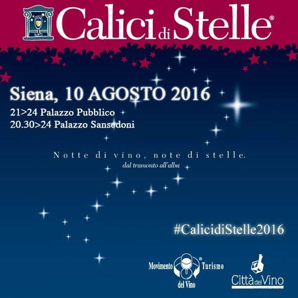 I produttori Enoclub Siena vi aspettano mercoledì 10 agosto a Siena, al primo piano di Palazzo Sansedoni dalle 20.30