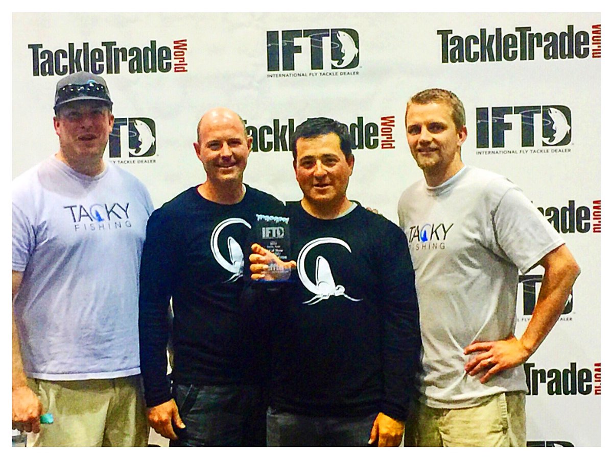 TackyFlyFishing's tweet photo. Taking best of show for fly box/storage third straight year. #iftd2016 #flybox #tackyflyfishing #orlando https://t.co/E7k9ZwXDLp