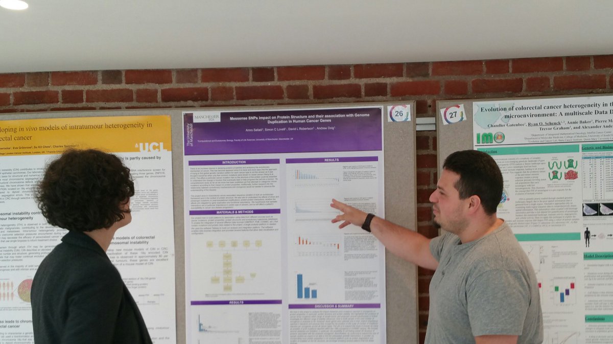 lovelllab's tweet photo. Amro presenting his poster at the Evolutionary Biology&Ecology workshop-Wellcome Genome Campus- Hinxton #EBECancer16 https://t.co/HaIHR4zwYr