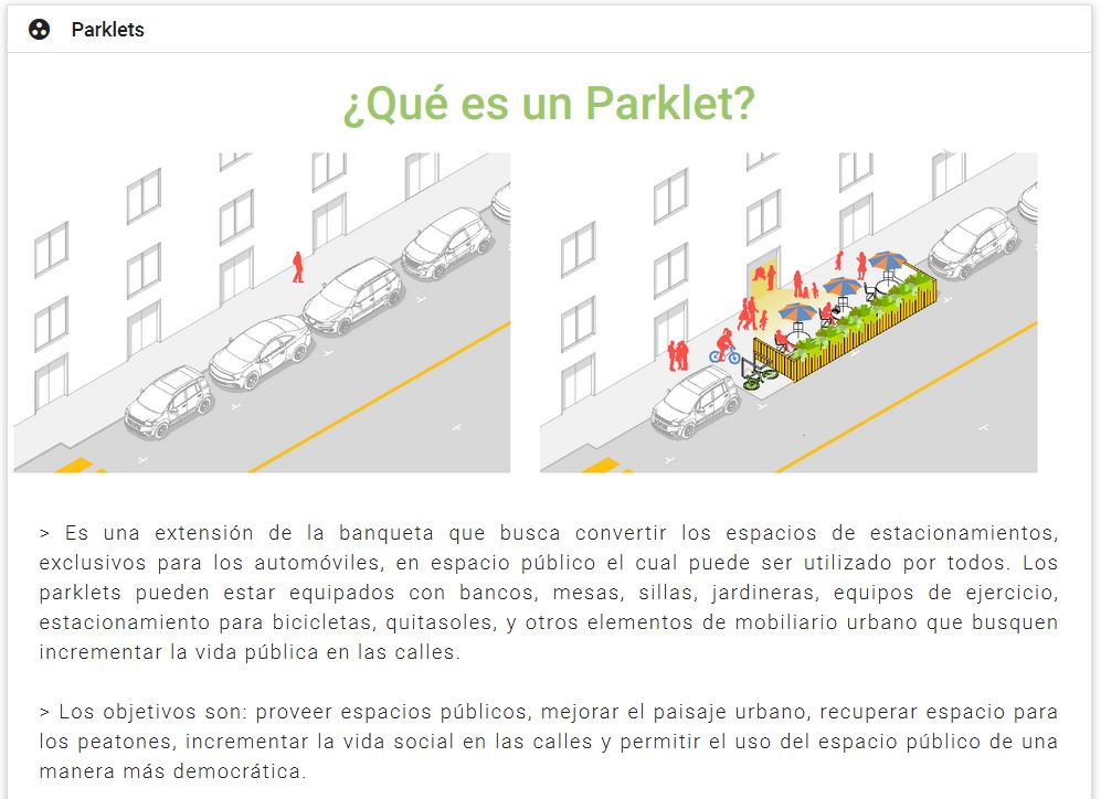 usocialmaps's tweet photo. ¿Quieres mejorar tu barrio? Identifica lugares para proponer buenas prácticas de mejoramiento urbano. n°1 #Parklets https://t.co/9W973LyNLs