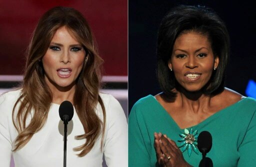 Melania Knauss, moglie di Donald Trump, ha copiato il discorso di Michelle Obama del 2008