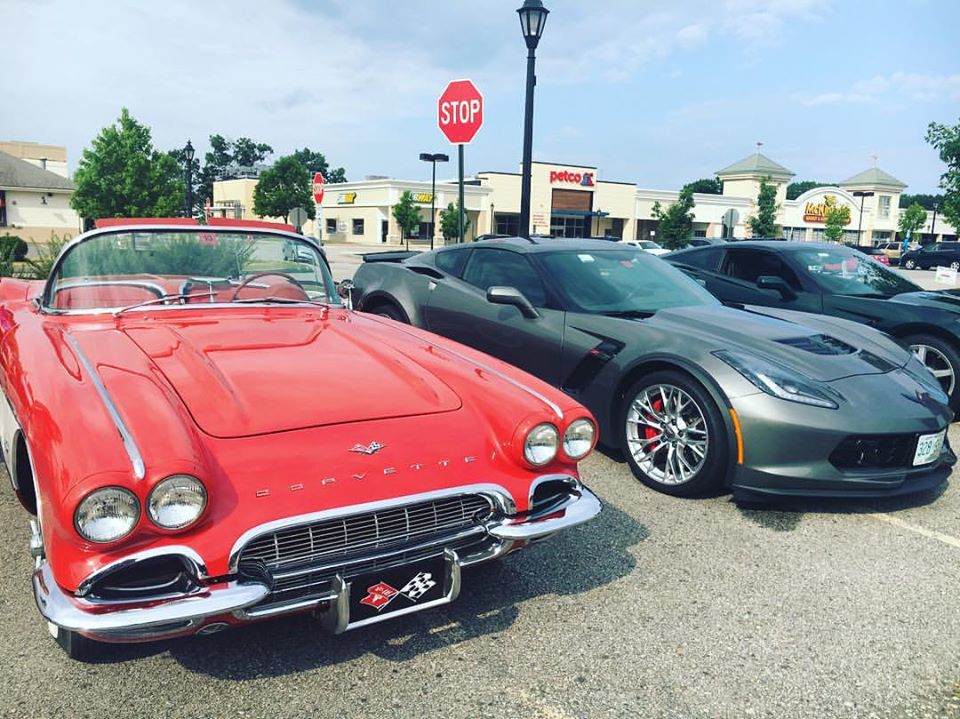 PortsmouthChevy's tweet photo. #TransformationTuesday Gorgeous corvettes spotted at @SeacoastCars July Event this past weekend! #portsmouthnh https://t.co/yESoEDl3iN