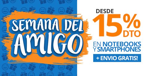 CoradirSA's tweet photo. #BuenMartes Arrancó la #SemanadelAmigo! 🎁 Desde 15%OFF en Notebooks y Smartphones! Mirá https://t.co/LXTGAGrPOX https://t.co/flaS26abdH
