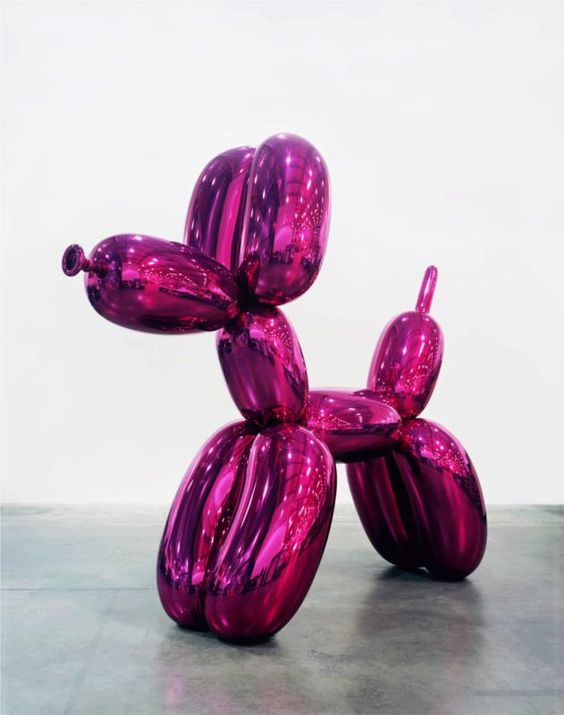 RubberCult's tweet photo. Ceramic art by Jeff Koons - rubber balloon dog #rubberart #rubberculture Next Party Oct 8th https://t.co/uSWRqO0L5x https://t.co/f93Vtcozru