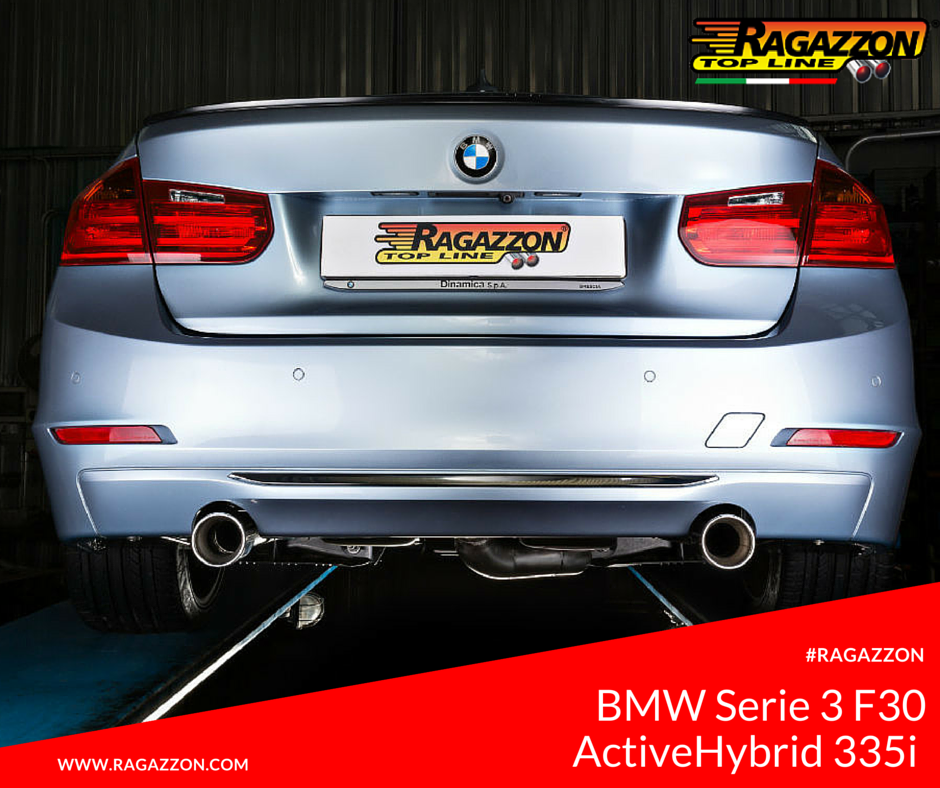 RagazzonExhaust's tweet photo. Ragazzon Tuning: BMW Serie 3 F30 ActiveHybrid 335i (225 kW) 2012 - https://t.co/r6K52NHtsA #Ragazzon #Bmw #Tuning https://t.co/lpjPtQ4bzX
