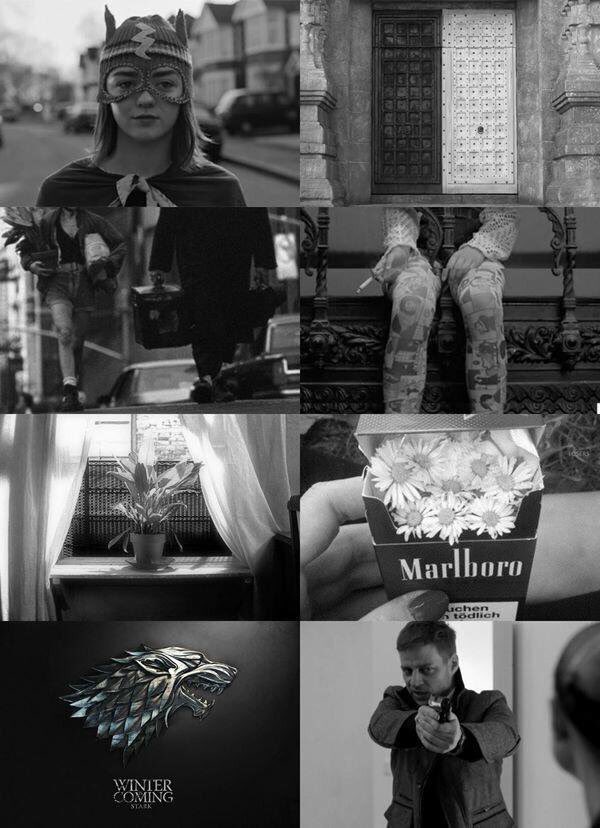 Léon - Arya/Jaqen AU.