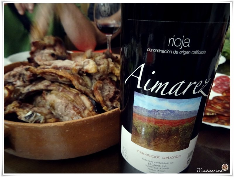 makurrina's tweet photo. Un placer de la vida: chuletillas de cordero y buen #RiojaAlavesa #BodegaElOtero #Aimarez #DORioja https://t.co/MjbXvFiE1w
