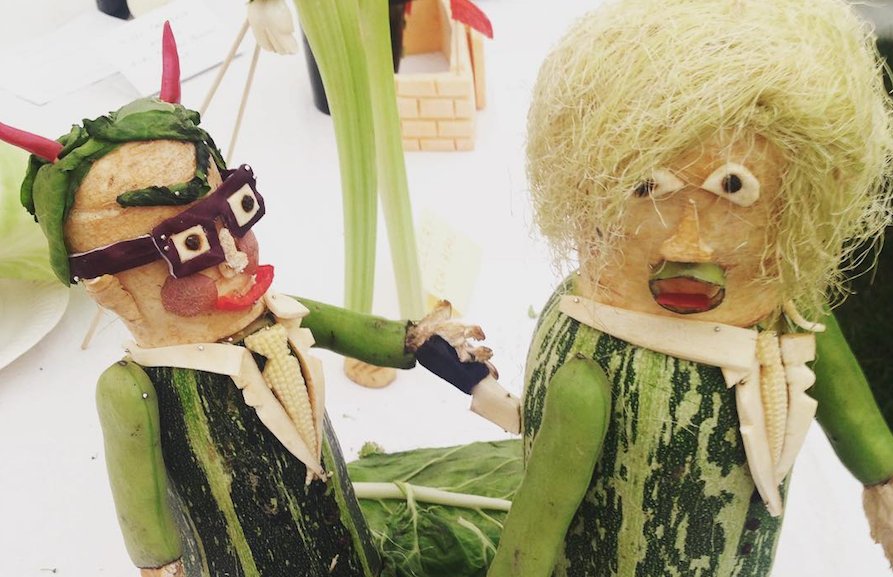 TimeOutLondon's tweet photo. In pictures: political figures recreated in vegetable form https://t.co/5QCuY8NvNF https://t.co/9vzc9LRCE5
