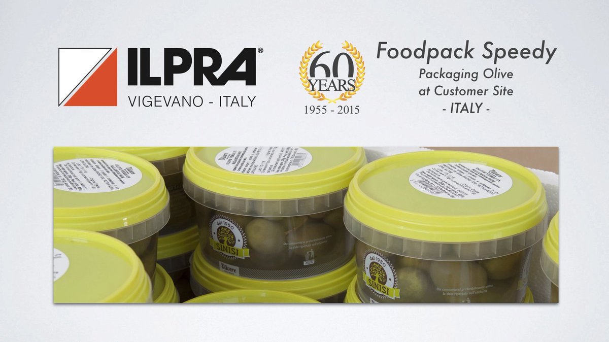 IlpraSpa's tweet photo. FOODPACK SPEEDY - ILPRA - OLIVE AT CUSTOMER SITE #food #olive #trasysealer link video: https://t.co/fZJAmoyFc5 https://t.co/J9g8dCrqcV