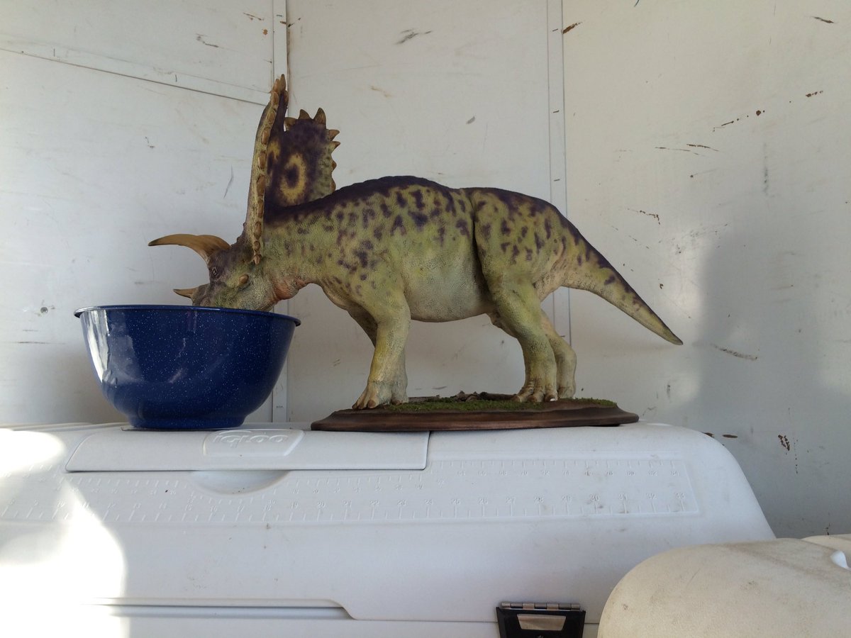 marco7375's tweet photo. These Ceratopsians get into everything. #needmorechips. Ready for day two. #shutupanddig https://t.co/GhB0x3aHPx
