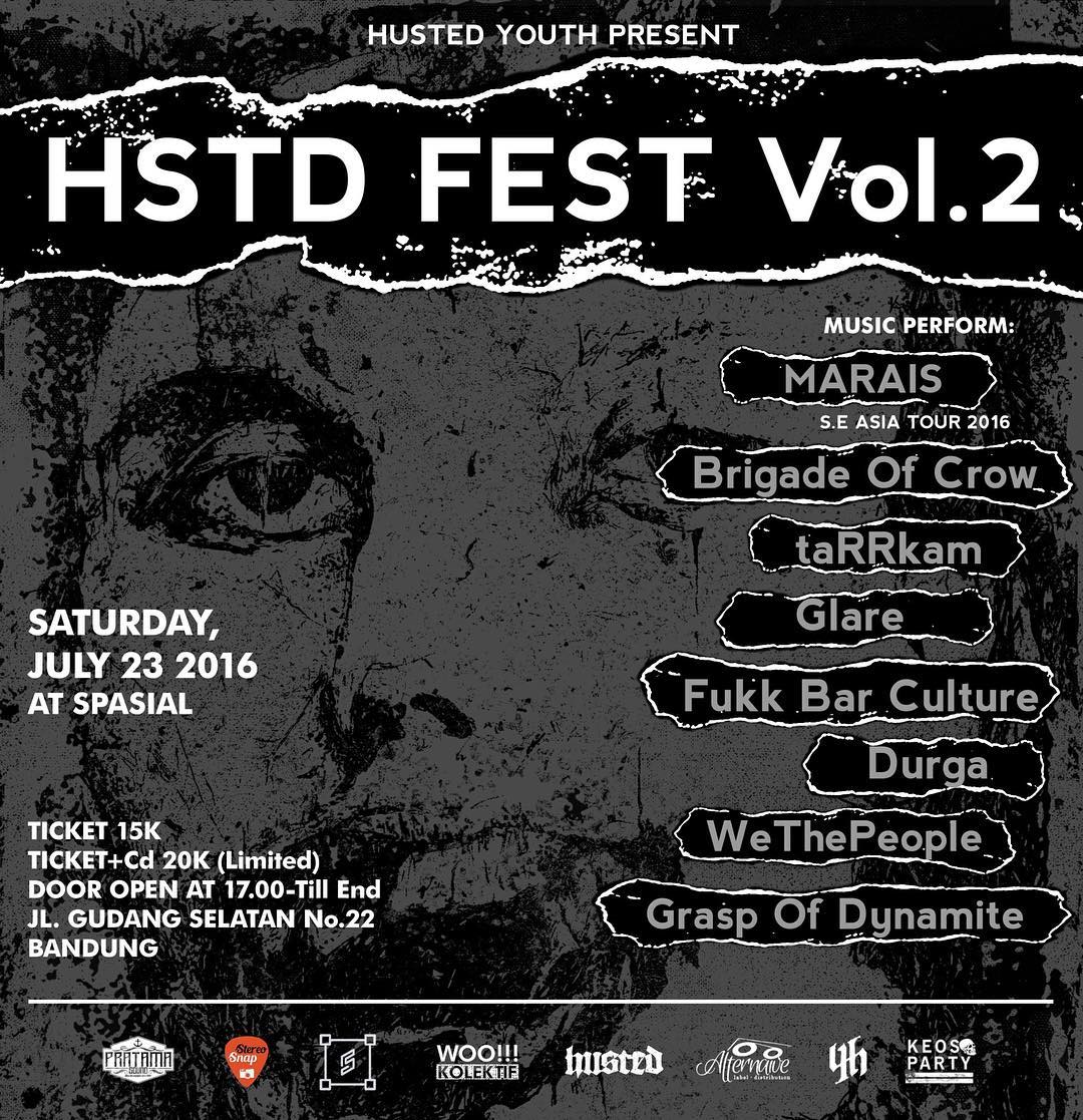 Sampai jumpa di HUSTED FEST! VOL.2 .