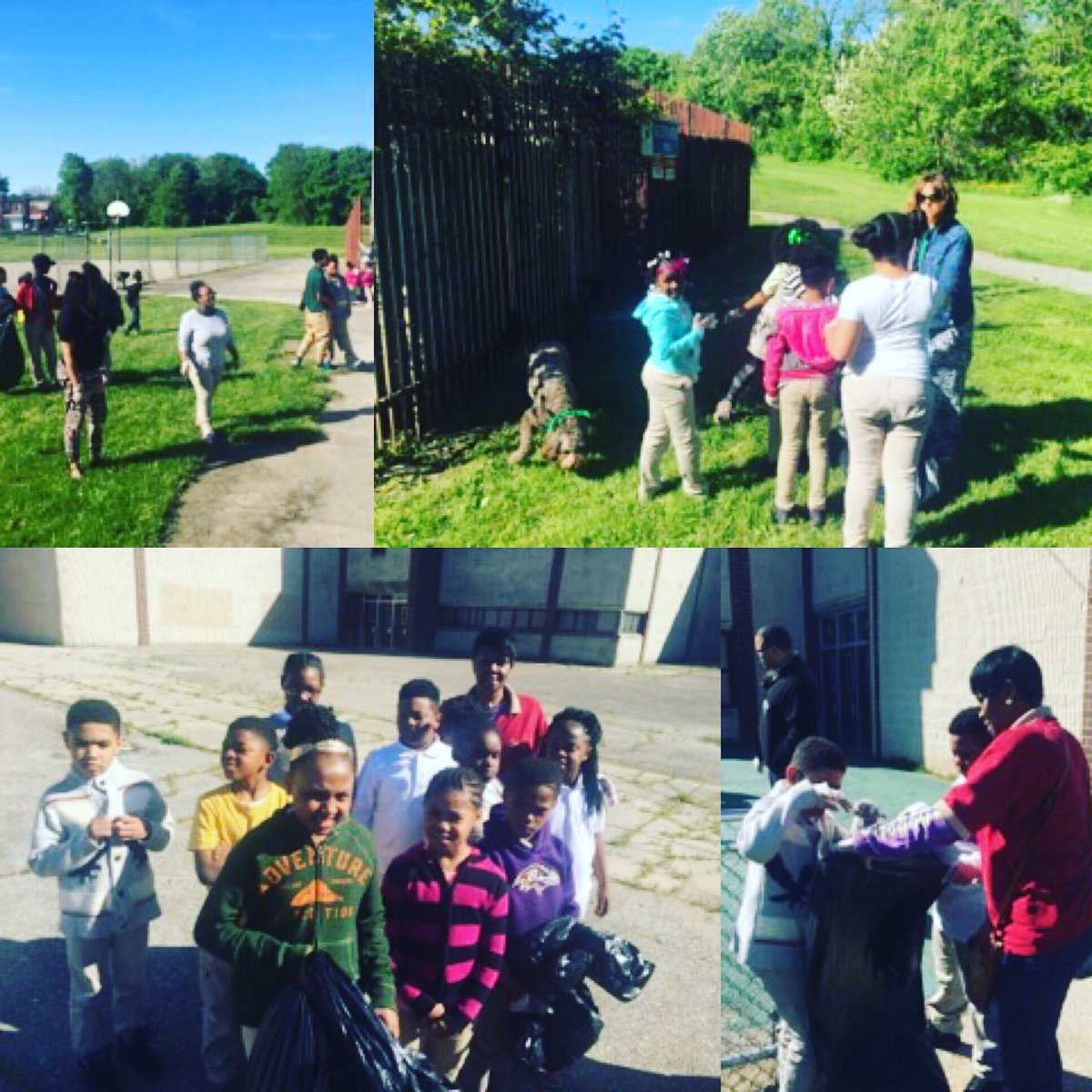 OfficialASPkids's tweet photo. #ASPKids in Baltimore Participating in our Service Learning Project Clean Up School Grounds
#ItsAllAboutTheChildren https://t.co/I1CD5ls5CU