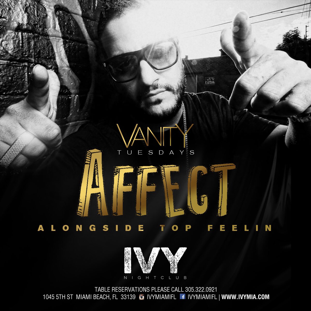 IAM_ROGER_C's tweet photo. Tonight #VanityTuesdays at #IvyMiamiFL music by @DJAFFECT and @DJTopFeelin #GirlsOfIvy #TeamIvy https://t.co/1Gk9p4wM12