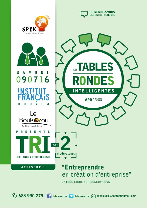 LeBoukarou's tweet photo. #Entreprendre  avec 1 équipe et 1 projet:ok. Rdv le 23/07/16 a 13h à @IFCameroun de #douala pour le faire légalement https://t.co/dhpHBMY1iv