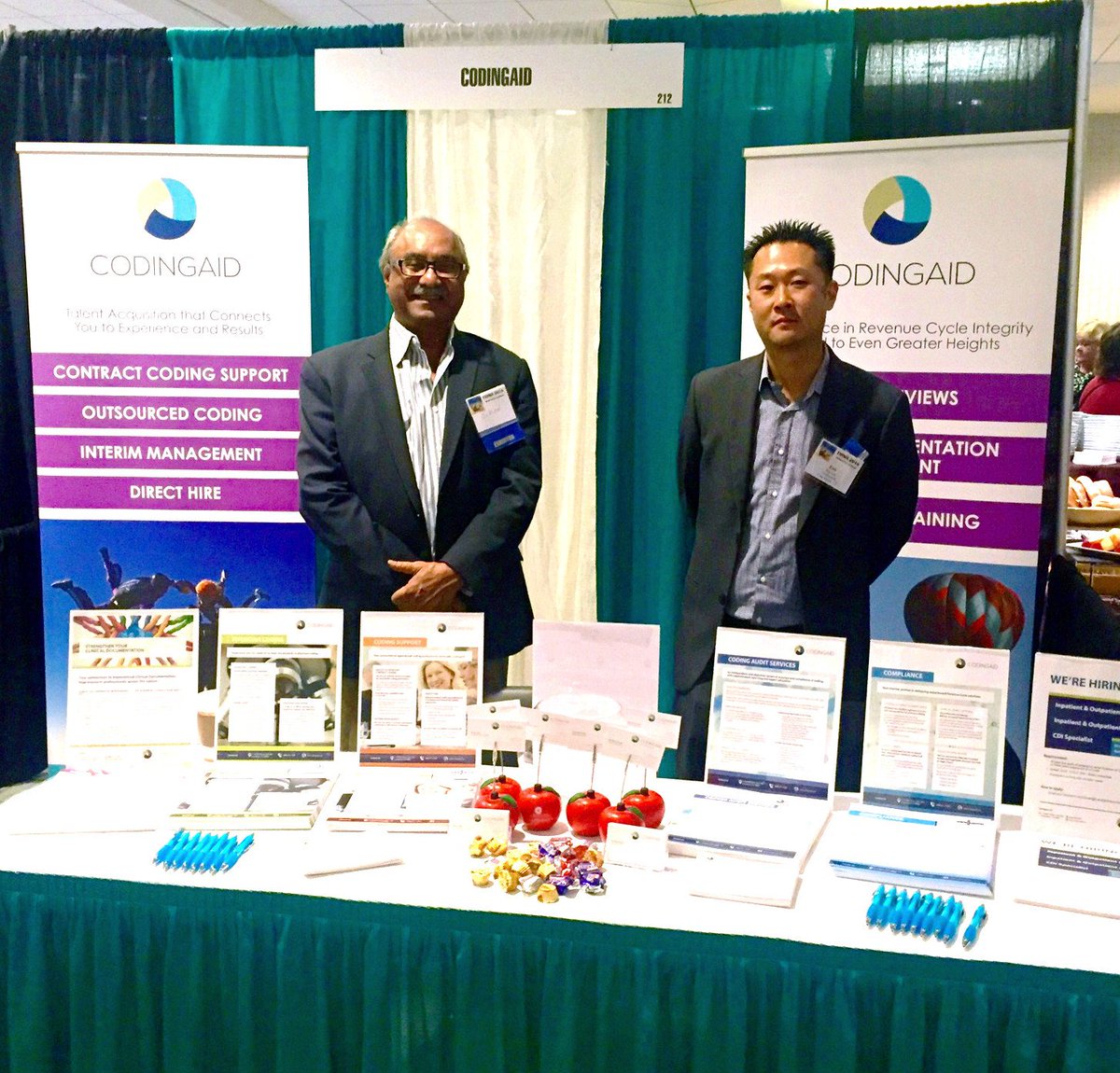_CodingAID's tweet image. What a great show #Fhimacon16 has been already! Come by booth #212!