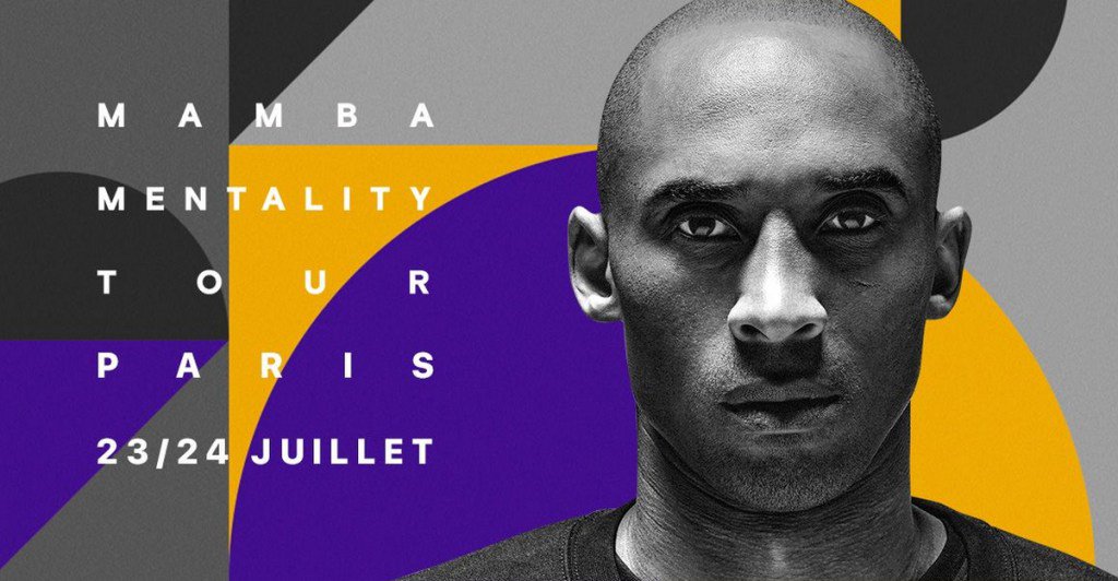 Kobe Bryant à Paris le 23 et 24 juillet 2016 ! gobasket.fr/kobe-bryant-a-…