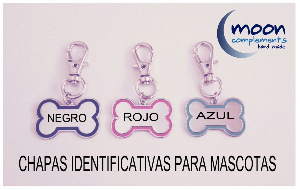 mooncomplements's tweet photo. #placas #identificativas para #mascotas . As tenéis con el #borde #negro , #rojo o #azul https://t.co/VYPo7ydpaH