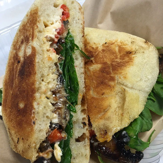 The best salads and sandwiches on wheels in #LA come from <a href="/HolyAioli/">Holy Aioli</a>  #food #foodie #foodtruck #losangeles