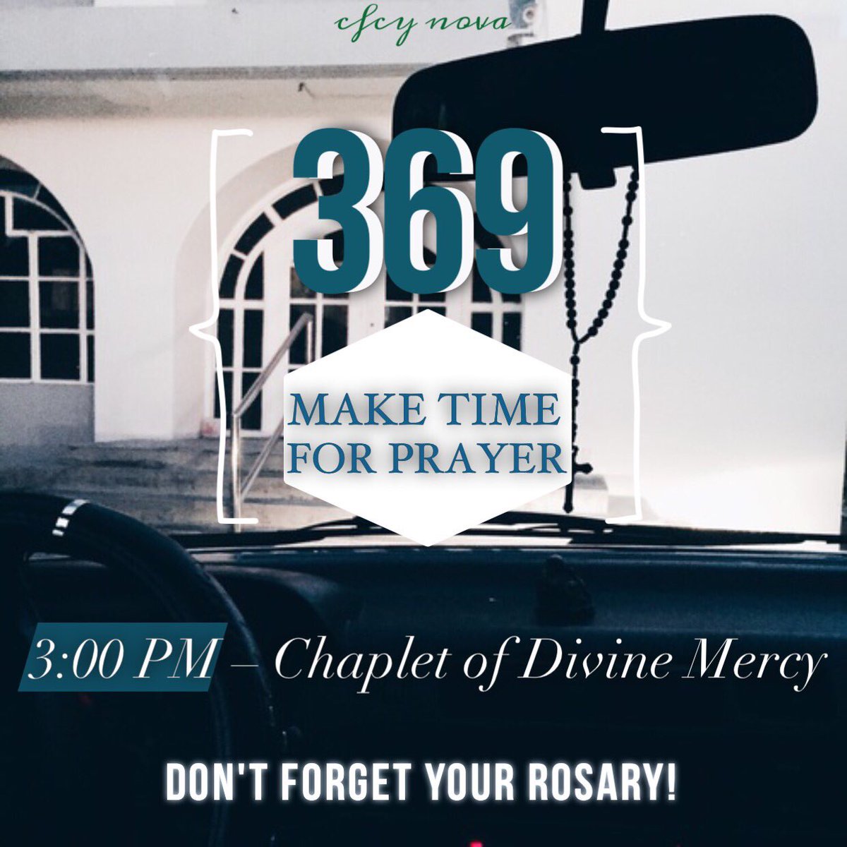 cfcynova's tweet photo. The 369 prayers are great way to make daily prayer a habit!! (Check out the IG/FB post for more details!) https://t.co/ffnKeVSqcK