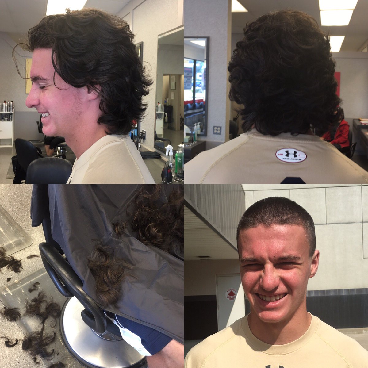 mojerzgirl's tweet photo. #goodbyehair #hellohaiti @CourtsForKids @SJJLacrosse #goodluckinBethel #hotterinHaiti https://t.co/ent3q9BeRt