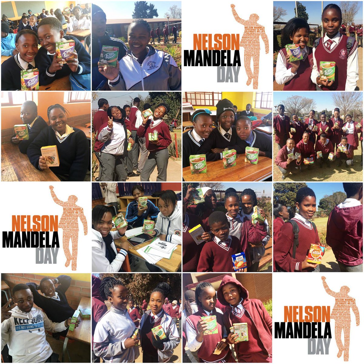 OSAAT_SA's tweet photo. The learners at Forte High School &amp; Itirele-Zenzele High School receiving their boxes of Cup-of-Soup on #MandelaDay https://t.co/4E6OISIoeg