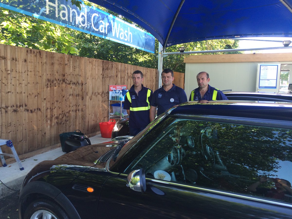 WavesCarWashLtd's tweet photo. A quick opening day snap from our team at Tesco Banbury Extra. https://t.co/yyscIe9XTa