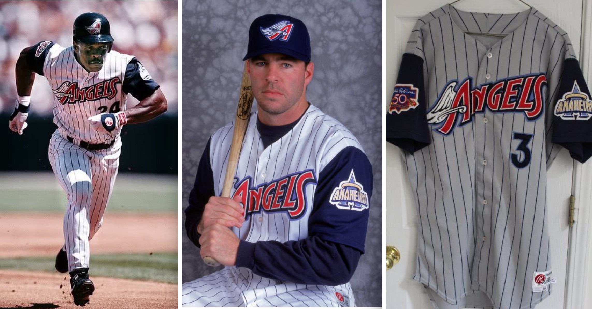 Paul Lukas on X: Angels wore faux vest (actually a conventional jersey  with contrast-colored sleeves) from 1997-2001.  / X