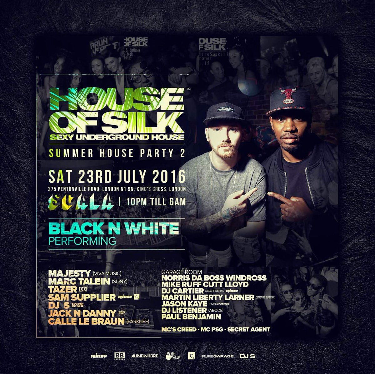 DefinedRecords_'s tweet image. This Saturday catch our very own @BlkAndWhiteUK playing their debut set for our friends @HouseOfSilkPr 🎉