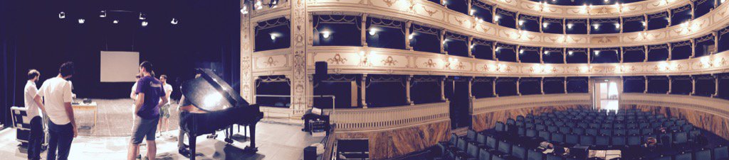 giuseppesilvi's tweet photo. day1 allestimento @Chigiana #vidolin https://t.co/TSJECLe5op