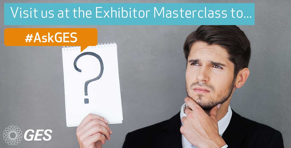 GES_EMEA's tweet photo. Visit our stand at the National #EXMC this Thursday - to #AskGES any exhibiting question #eventprofs https://t.co/uROcFxFCnO